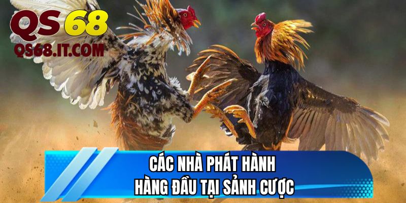 Các nhà phát hành hàng đầu tại sảnh cược